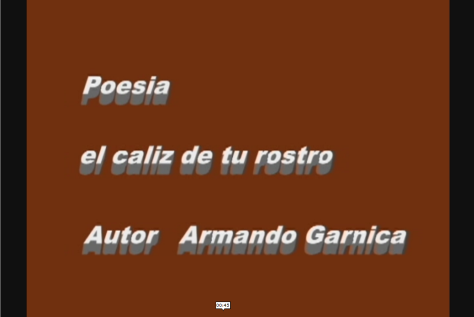 Poesia el caliz de tu rostro